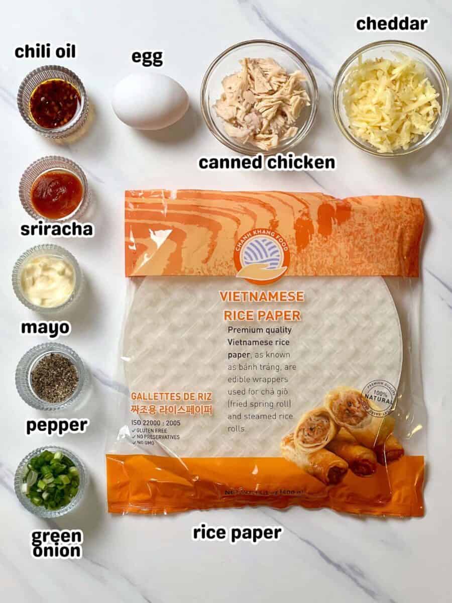 Rice Paper Omelette